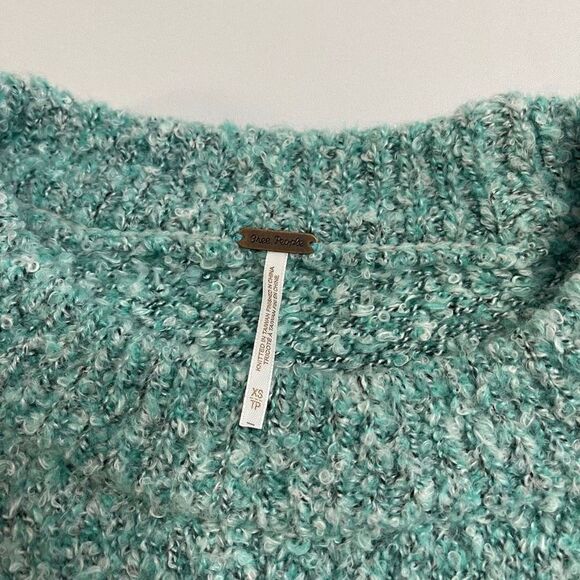 Free People Light Blue Sweater Size XS - Picture 5 of 10